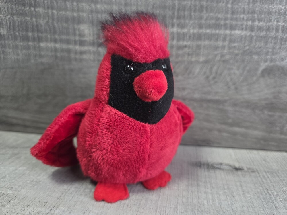 Ganz Webkinz Lil' Kinz Cardinal Plush No Code Bird Stuffed Animal Toy HS503 b81